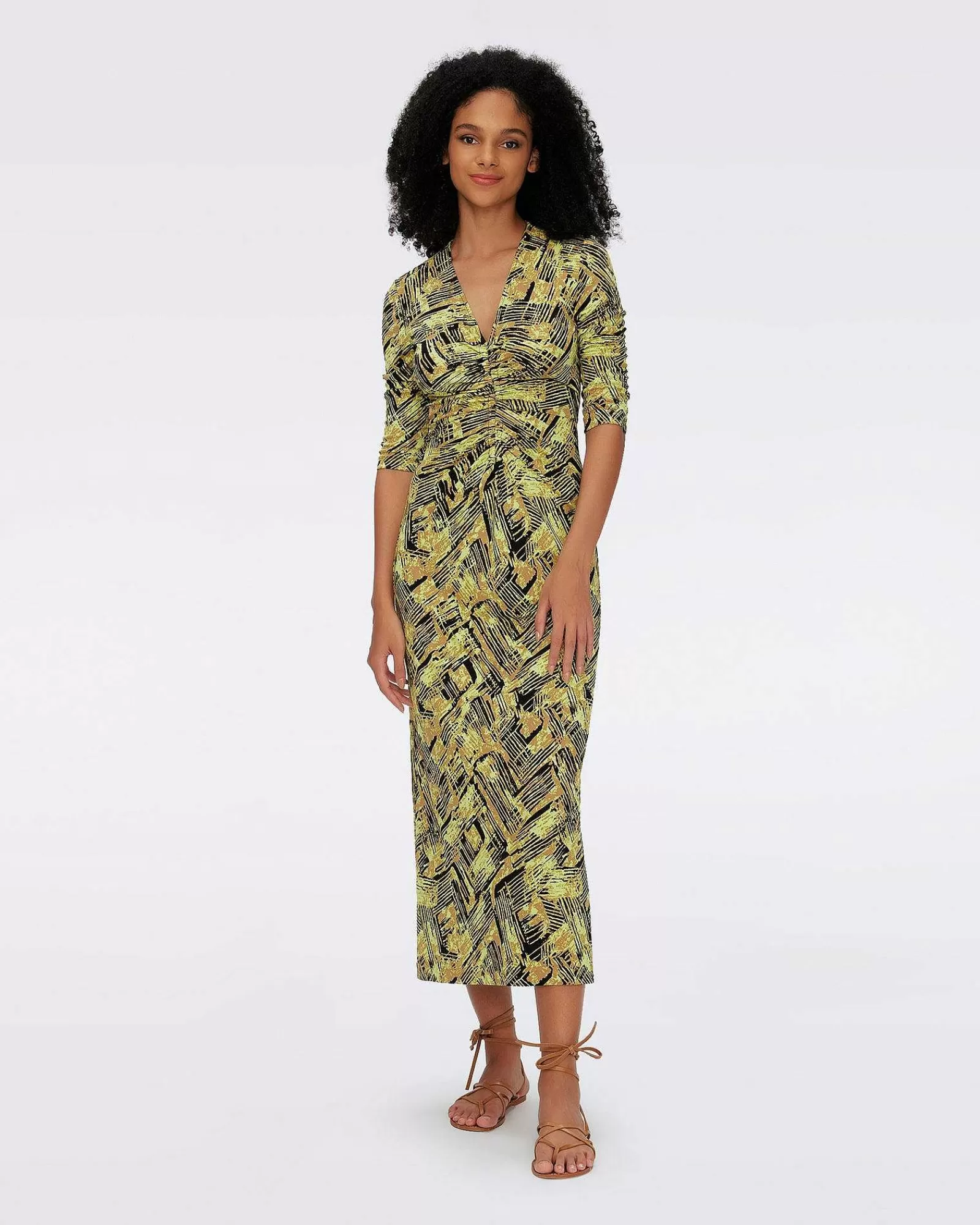 Diane von Furstenberg Midi-Kleider^Alba-Kleid