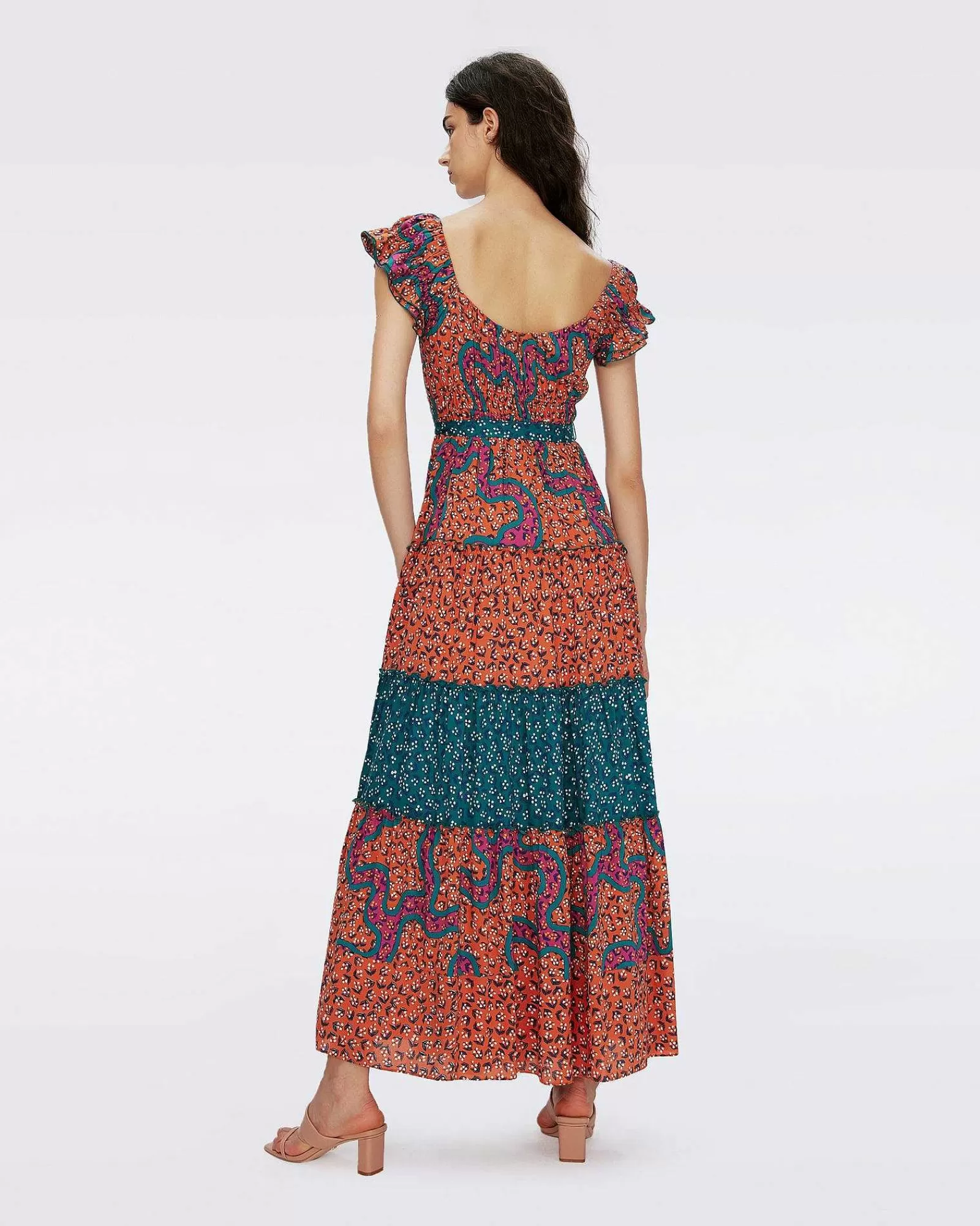 Diane von Furstenberg Maxikleider^Alejandro-Kleid