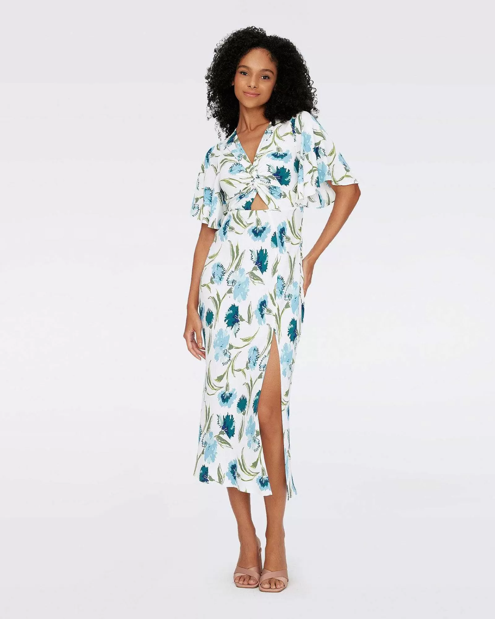 Diane von Furstenberg Midi-Kleider^Bessie-Kleid