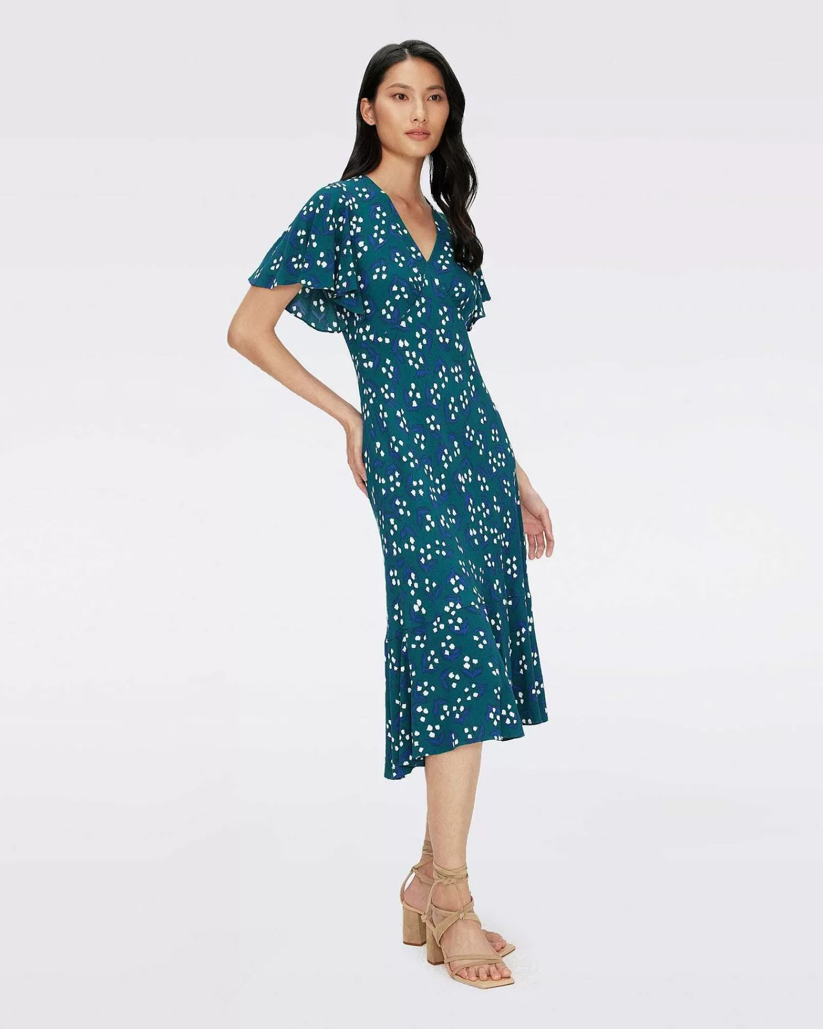 Diane von Furstenberg Midi-Kleider^Cecelia-Kleid