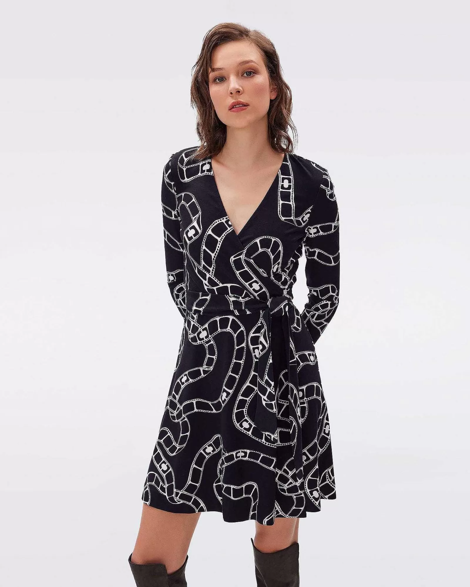 Diane von Furstenberg Kurze Kleider^Demetria Wickelkleid