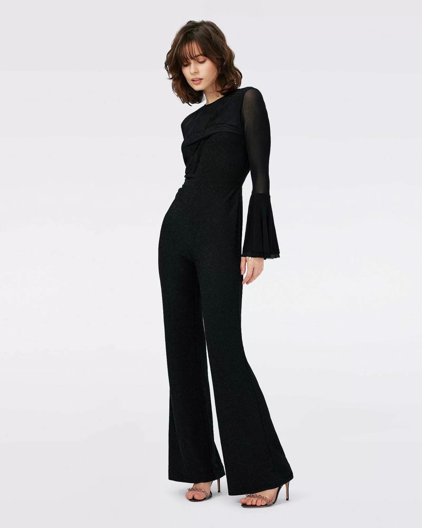 Diane von Furstenberg Schwarze Kleider^Dierdre-Overall