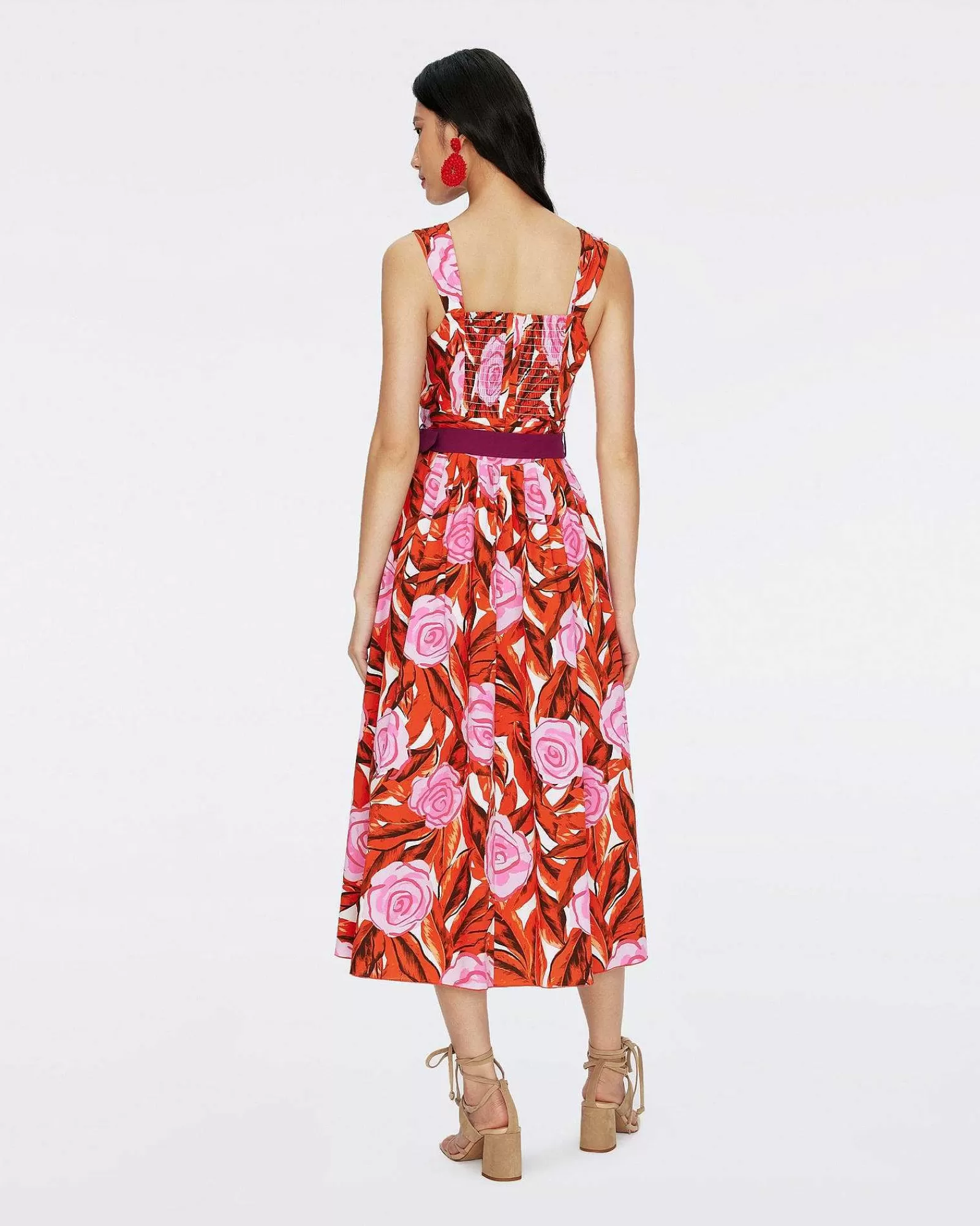 Diane von Furstenberg Midi-Kleider^Elisa-Kleid