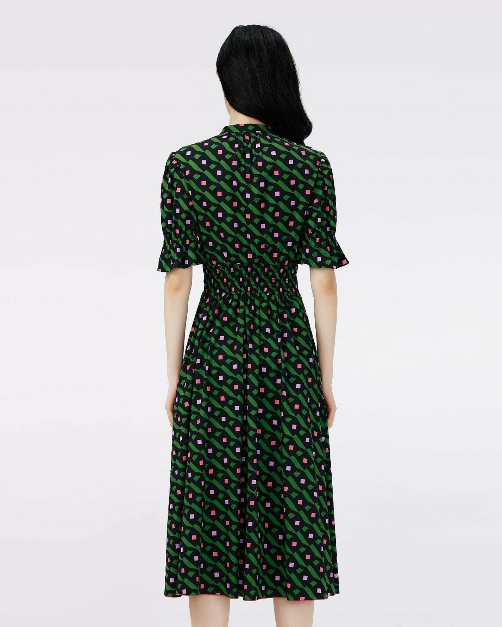 Diane von Furstenberg Midi-Kleider^Erica Baumwoll-Midikleid