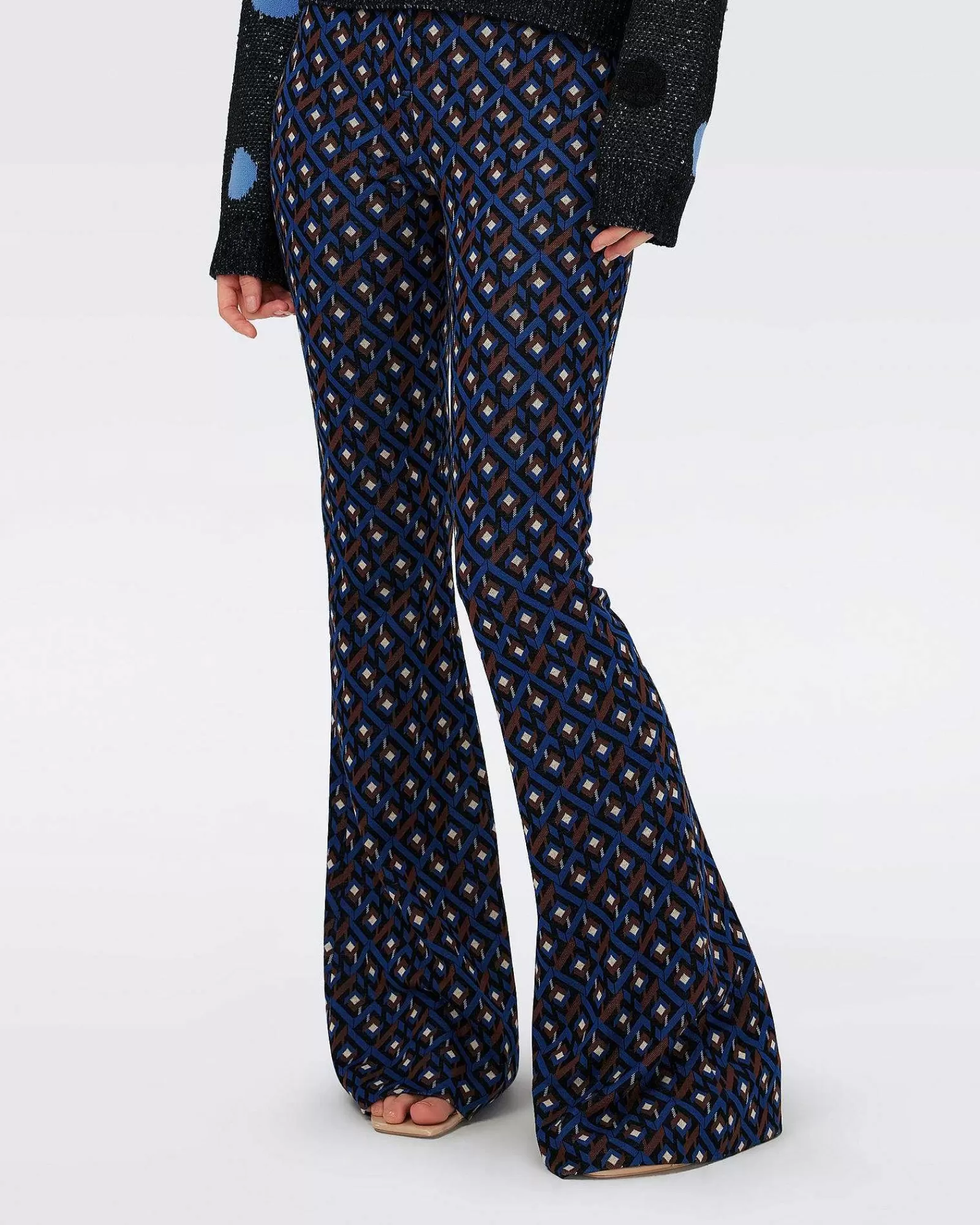 Diane von Furstenberg Alles Trennt Sich^Greg Jacquard-Hose