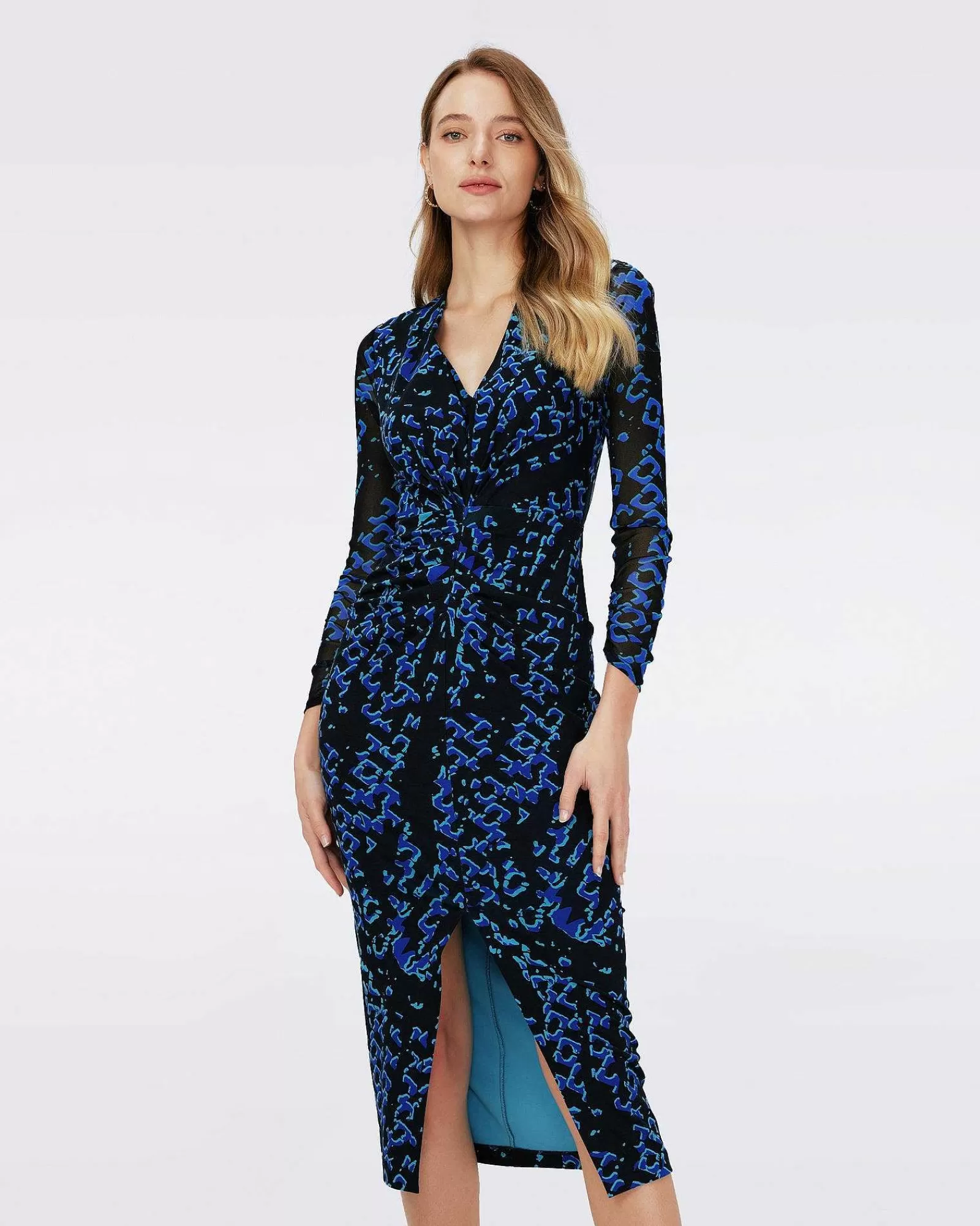 Diane von Furstenberg Midi-Kleider^Hades-Kleid