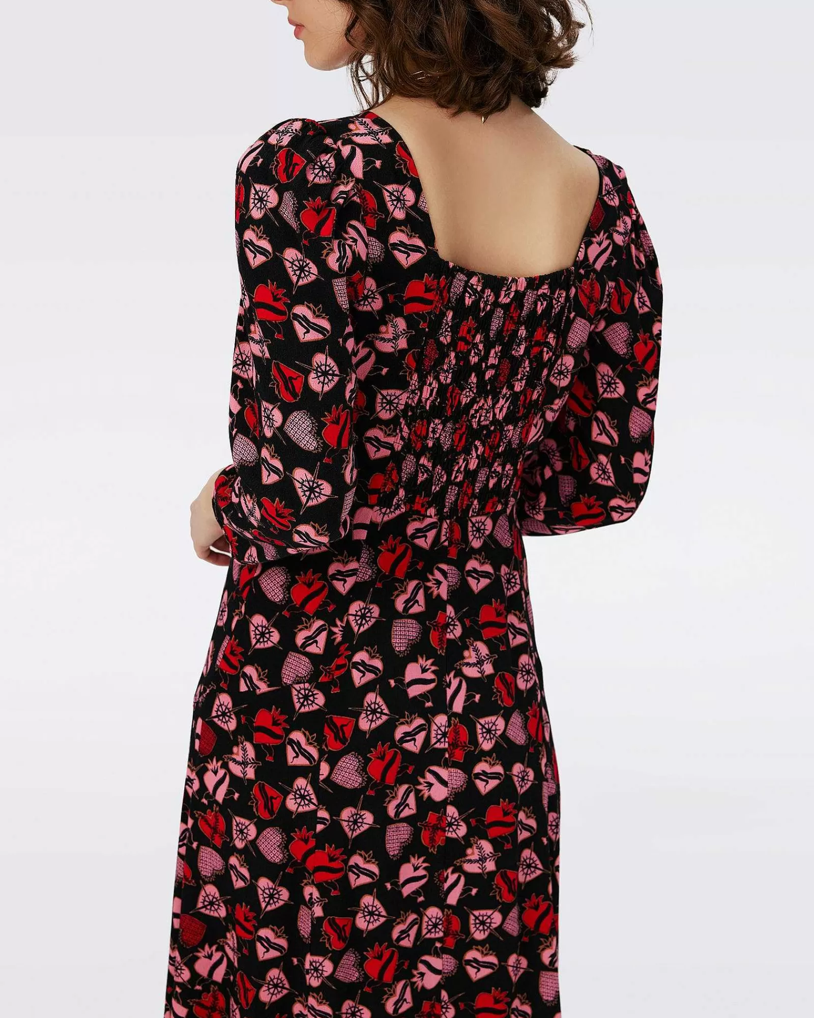 Diane von Furstenberg Midi-Kleider^Joanna-Kleid