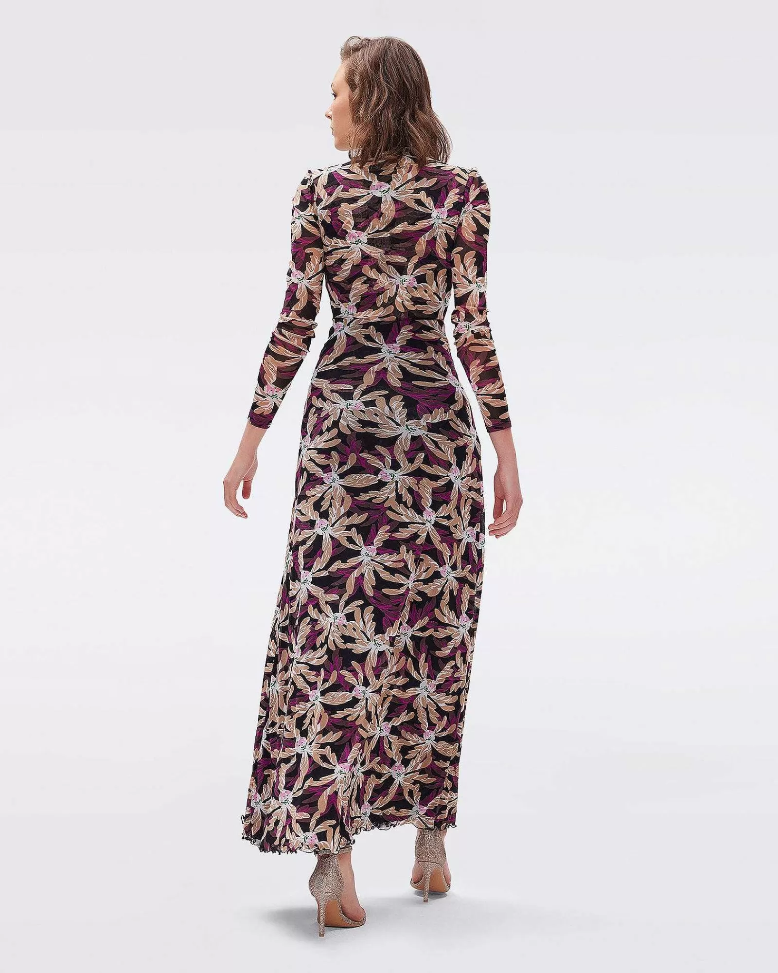 Diane von Furstenberg Maxikleider^Kassia Netzkleid