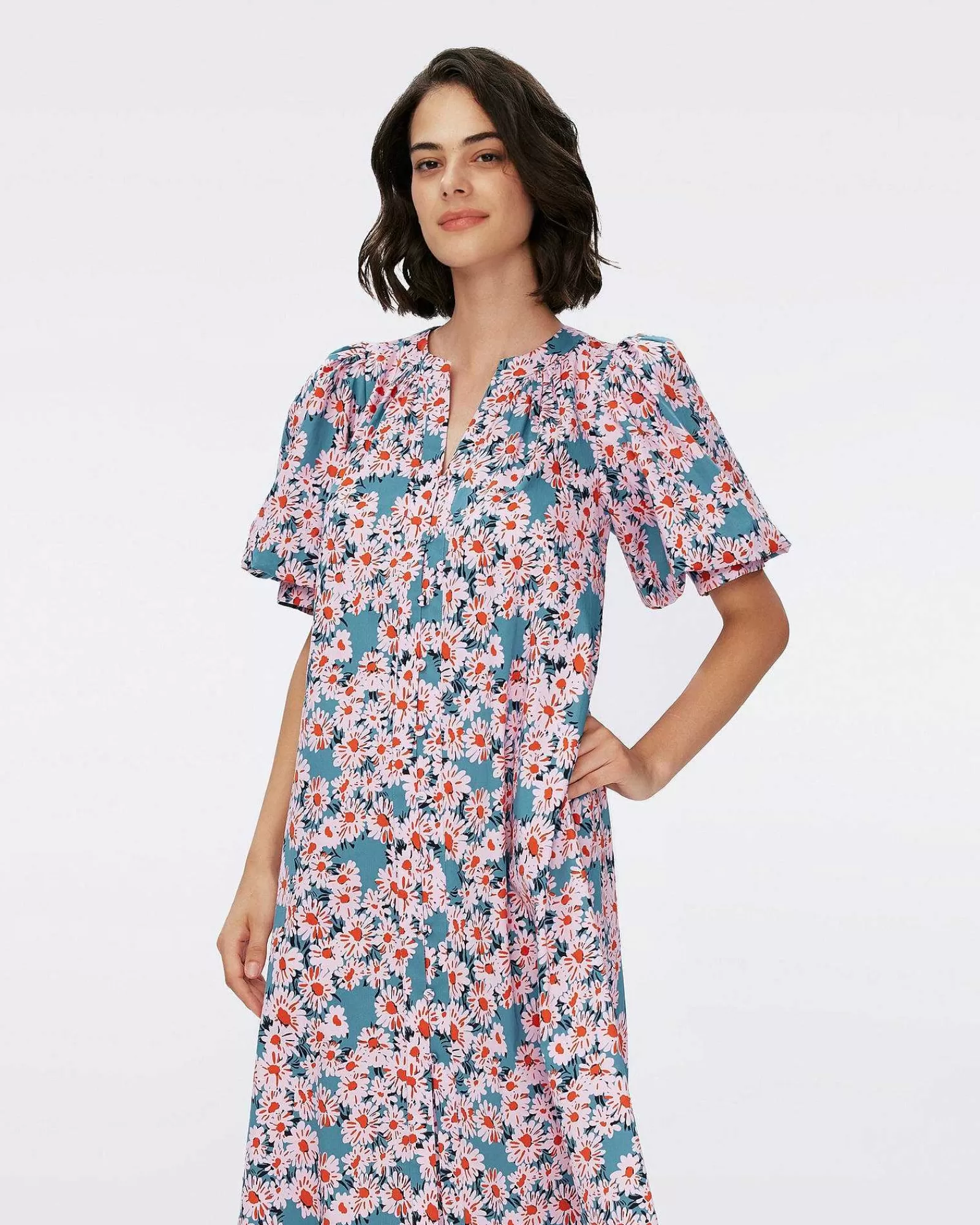 Diane von Furstenberg Midi-Kleider^Laena-Kleid