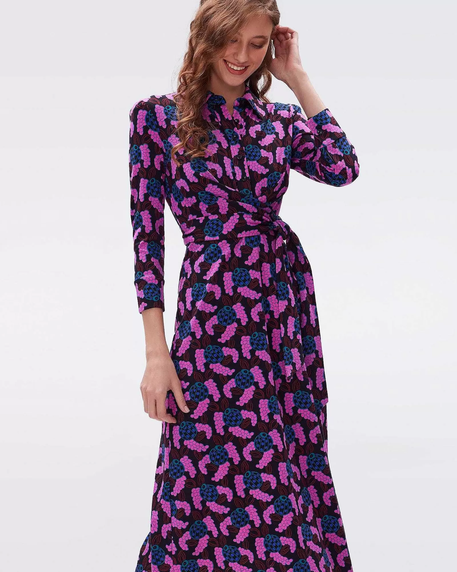 Diane von Furstenberg Midi-Kleider^Sana-Kleid