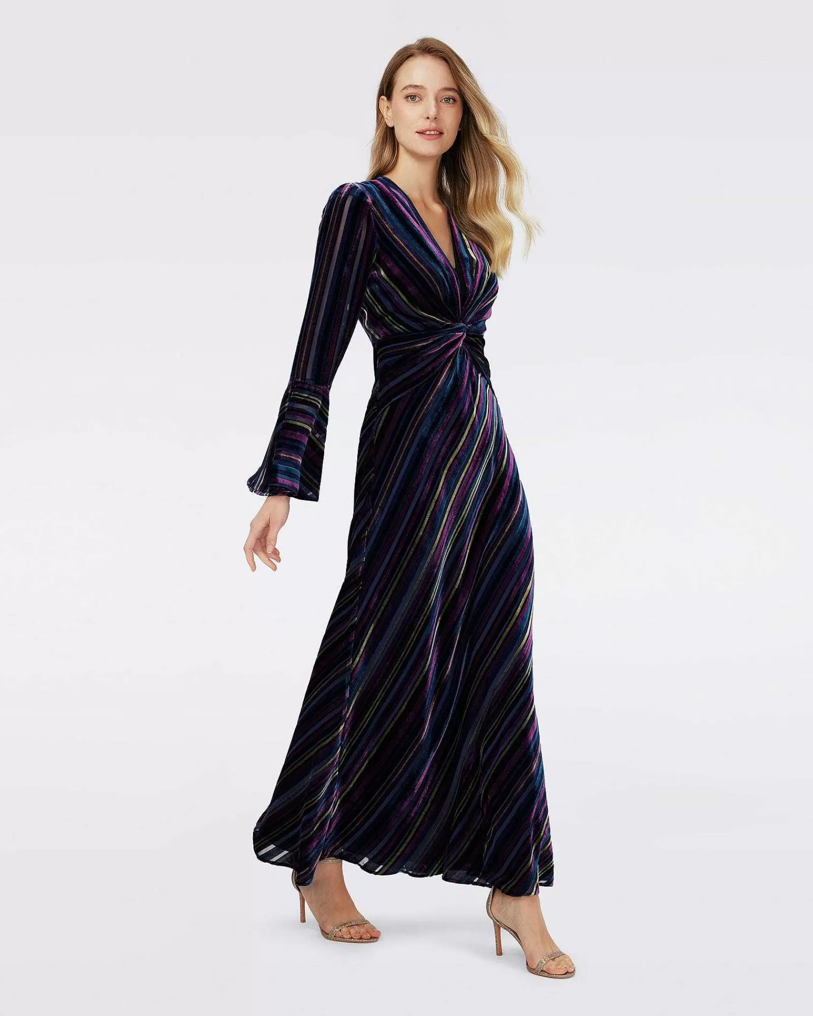 Diane von Furstenberg Maxikleider^Sudha-Samtkleid