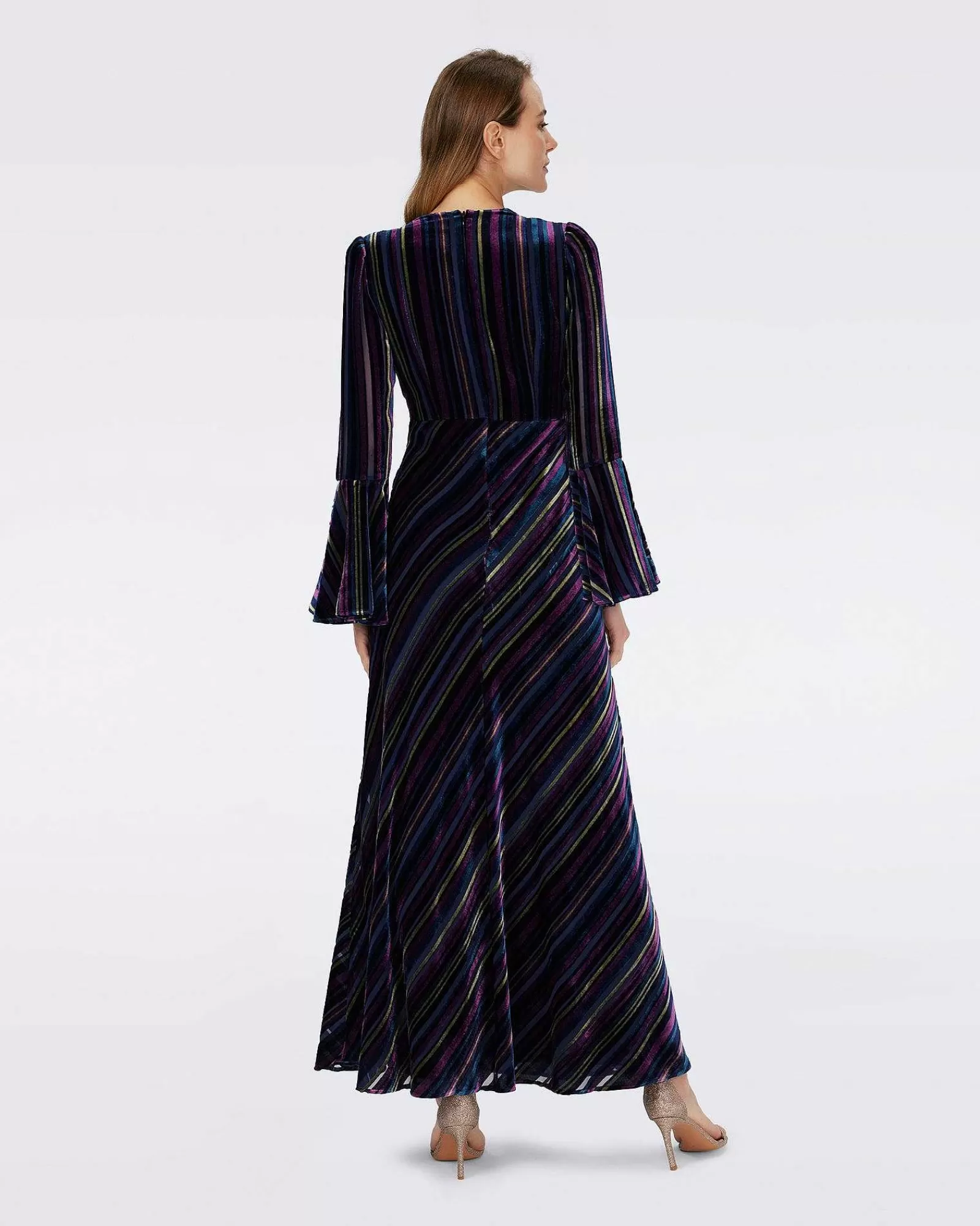 Diane von Furstenberg Maxikleider^Sudha-Samtkleid